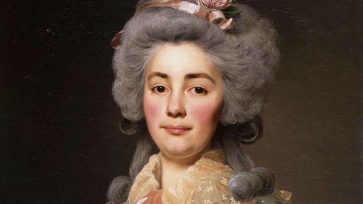 3040. A. Roslin, Portrait présumé de Mlle de Fontenay