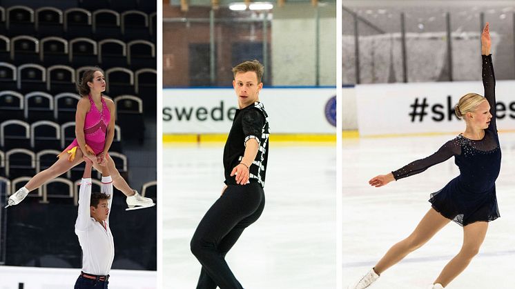 Emelie Ling, Nikolaj Majorov och Greta Crafoord & John Crafoord uttagna till JVM 2020