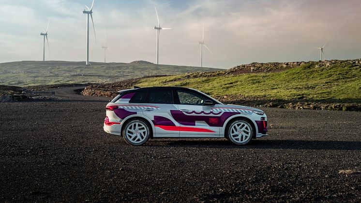 Audi Q6 e-tron prototype