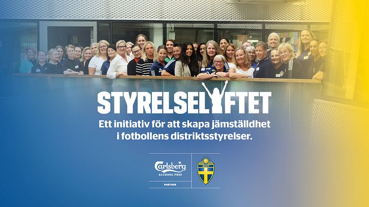 Carlsberg och SvFF lanserar initiativ för ökad jämställdhet i svensk fotboll