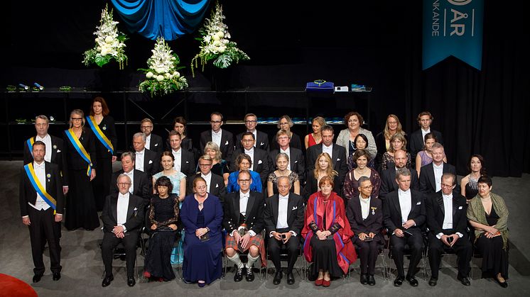 Gruppbild från Årshögtiden 2015. Foto: Mattias Pettersson