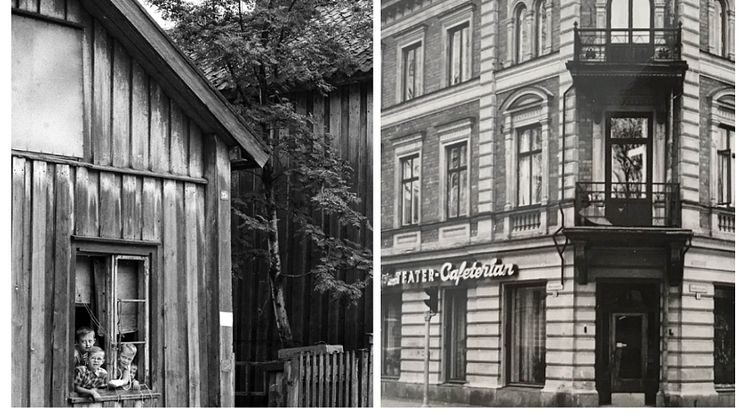 Historiska bilder från från vänster: VF Arkiv och Kommunarkivet (copyright)