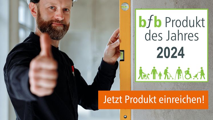 Gesucht werden innovative Bauprodukte, Systeme und Materialien zum barrierefreien Bauen. Foto: bfb