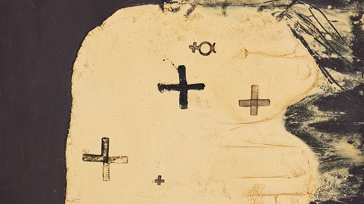 "Cos i Creus" av Antoni Tàpies 