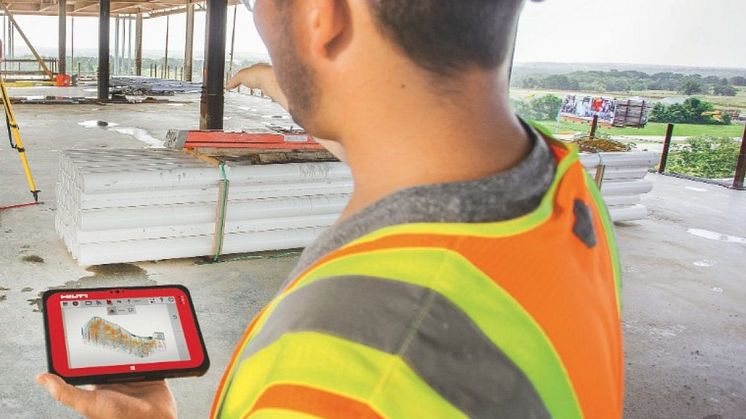 Hilti PLT 300 - digital utsättning för enkel och snabb användning