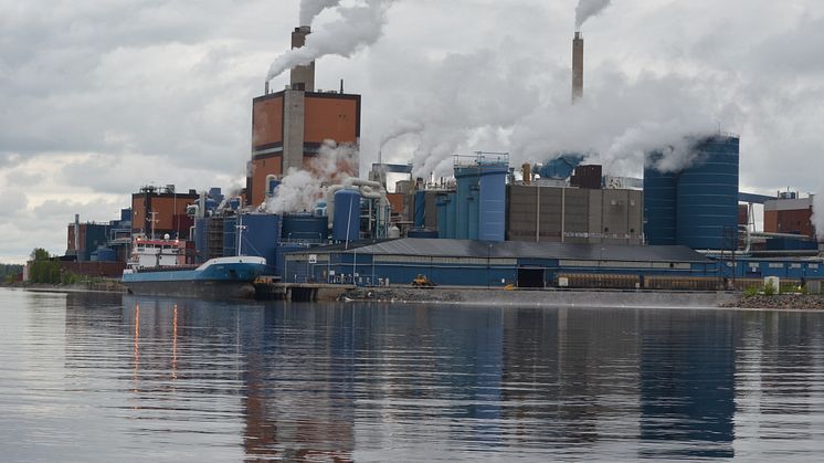 BillerudKorsnäs fabrik i Karlsborg Foto: Lennart Salander 