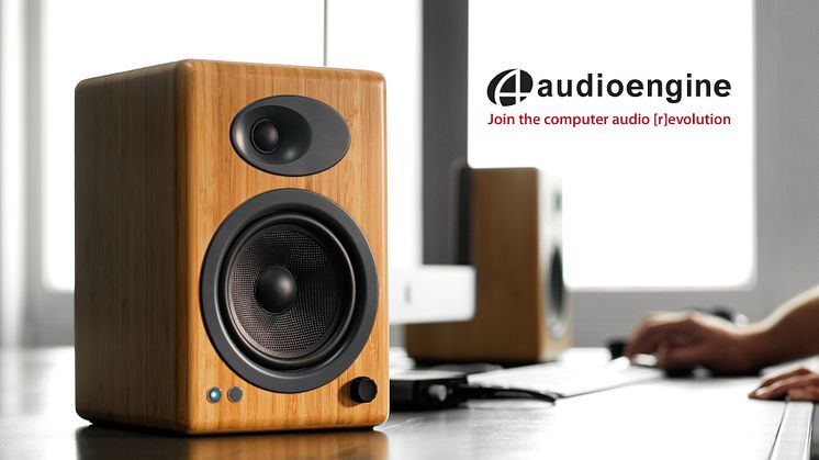 Audioengines A5-högtalare kommer nu i en ny version, A5+ med flera nya funktioner