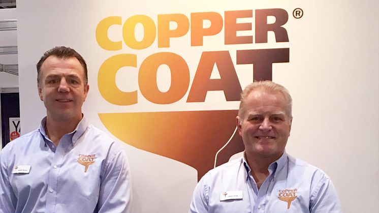 Coppercoat - Web Image - Coppercoat directors at London Boat Show 2017