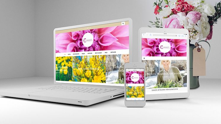 ​Blomsterfrämjandet och EGO reklambyrå har tagit fram en webbplats där inspiration kring växter står i centrum. 