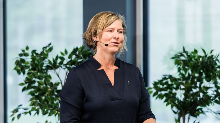 God folkehelse sikres gjennom å redusere sosial ulikhet og hindre frafall i utdanning og arbeidsliv, sier Anne-Karin Rime. Foto: Legeforeningen/Thomas Barstad Eckhoff