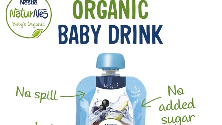 Nestlé lanserer NaturNes økologisk fruktdrikk - naturlig vann med en dråpe fruktpuré 