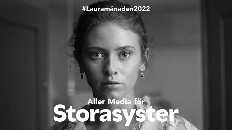 Aller Media stöttar Storasyster under årets Lauramånad