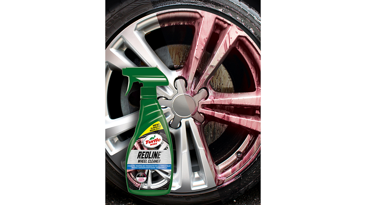 Nästa generation fälgrengöring från Turtle Wax – Redline Wheel Cleaner