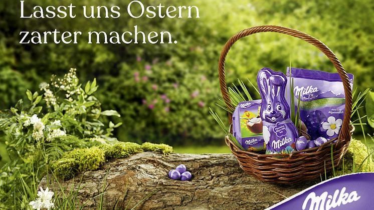 Neue Milka Kampagne: Lasst uns Ostern zarter machen