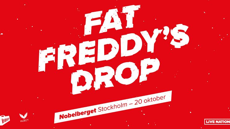 Fat Freddy's Drop till Sverige!