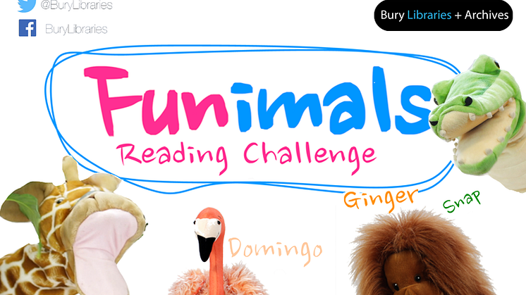 ​Bury Libraries’ Funimals reading challenge is back for summer