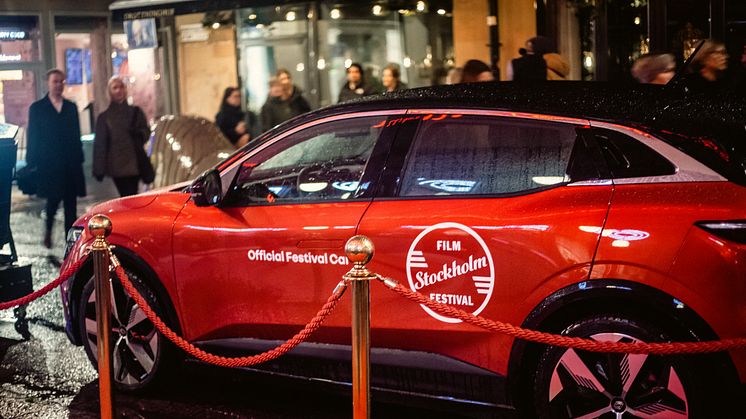 Renault Megane E-tech 100% Electric - officiell festivalbil till Stockholms Filmfestival 2022