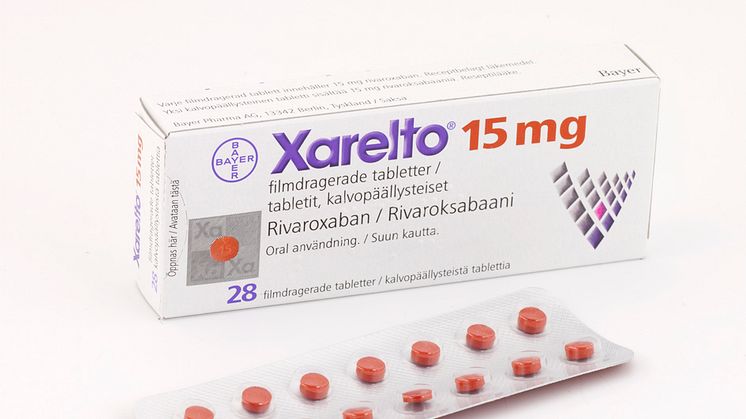 Xarelto 15 mg förpackning