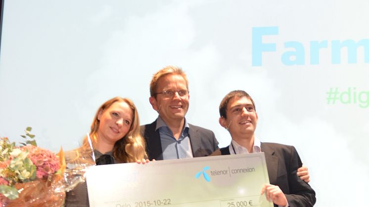 Nordic IoT Challenge 2015 winner FarmDrones