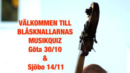 Blåsknallarna & Musikquiz