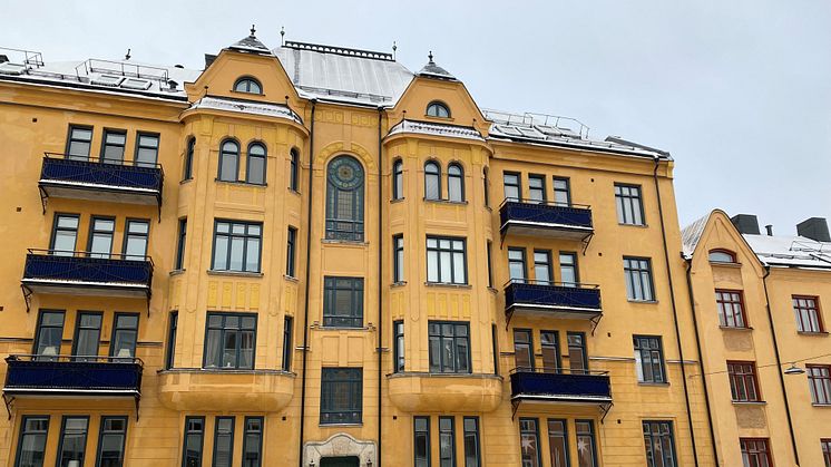 Fasad Dalsgatan 3-5