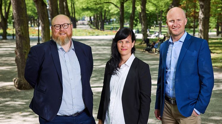 Toralf Waaktaar-Slokvik, Annika Grumert Klang och Marcus Wikner.