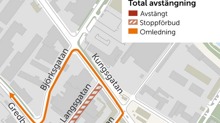 Etapp 1 påbörjas måndagen den 30 januari.