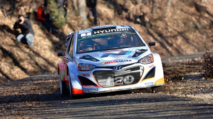 Hyundai förbereder sig för svenska rallyt och säsongen 2015