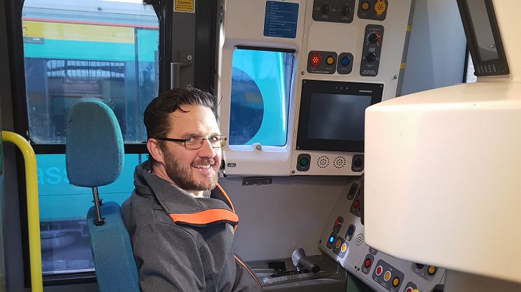 Southern Rail driver competency manager Richard Quinn who will be rowing for Cancer Research