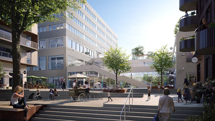 Ferroamp is moving to new office spaces in Umami Park, Sundbyberg, in April 2023. Image: Wallenstam