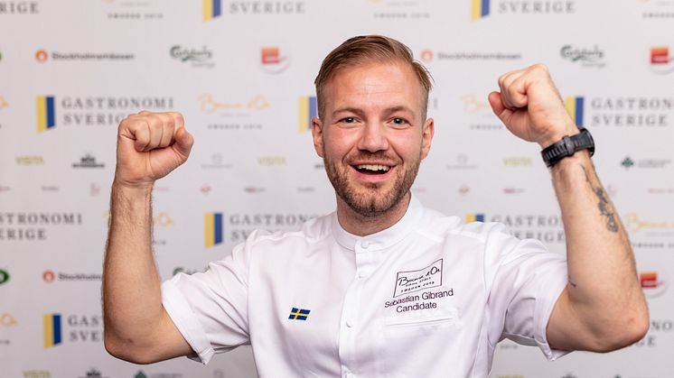 Sebastian Gibrand tävlar för Sverige i Bocuse d'Or 2020-2021