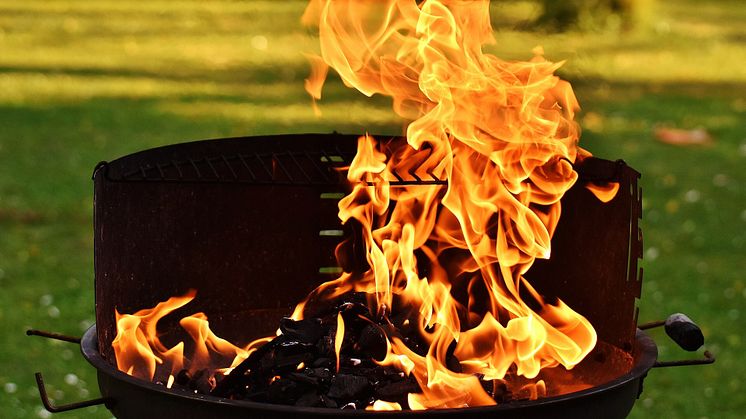 Brannfaren er stor - "grill-branner" for 100 millioner kroner  