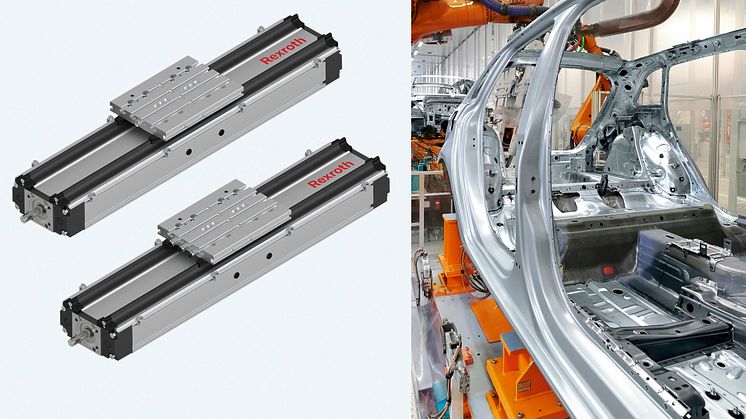 Bosch Rexroths nya kompaktmodul CKK är tålig mot både svetsloppor och spånor. 