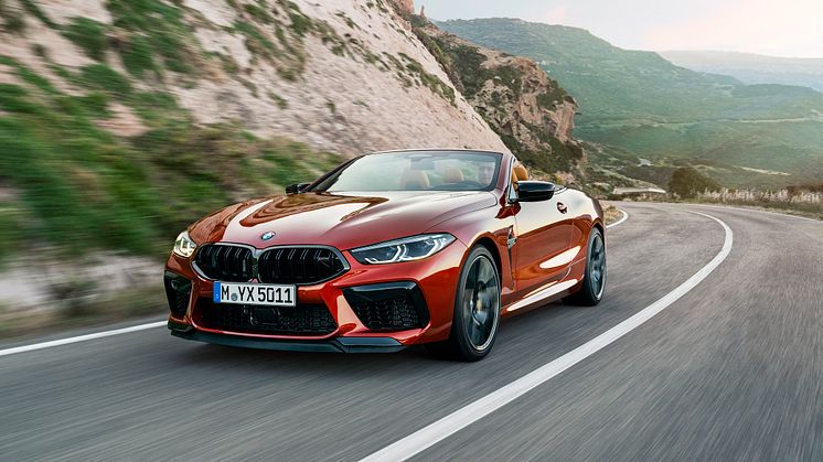 Nye BMW M8 Competition Cabriolet