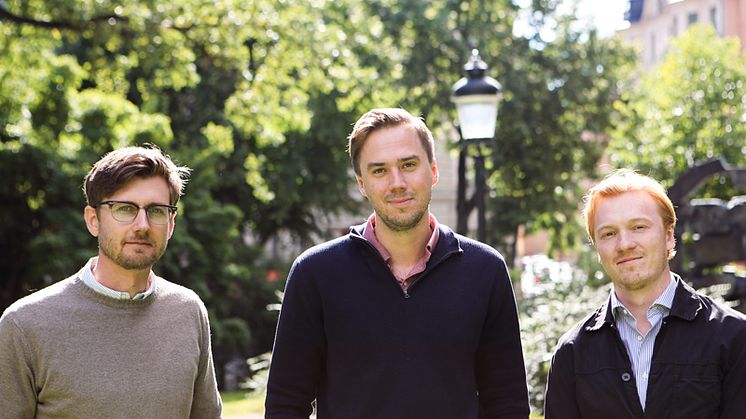 David Segerlund, Gabriel Bring och Fredric Andersson