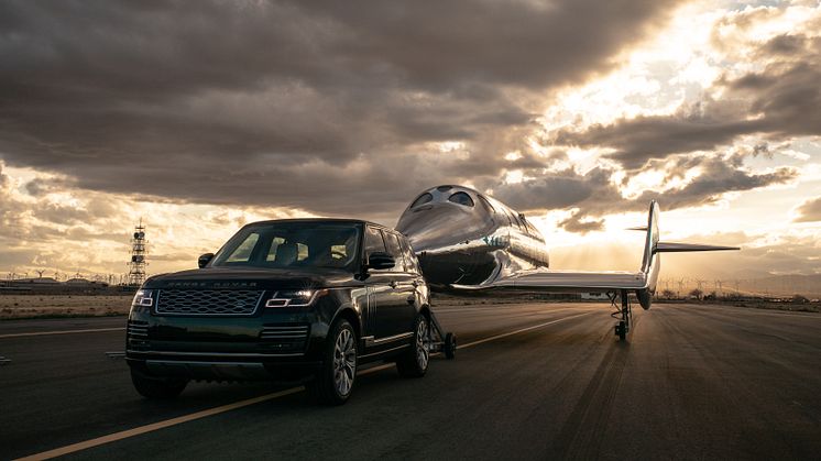 Range Rover Astronaut Edition støtter avdukingen av Virgin Galactics nye romskip VSS Imagine 