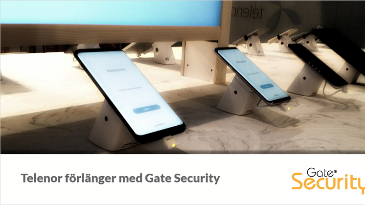 Telenor förlänger med Gate Security