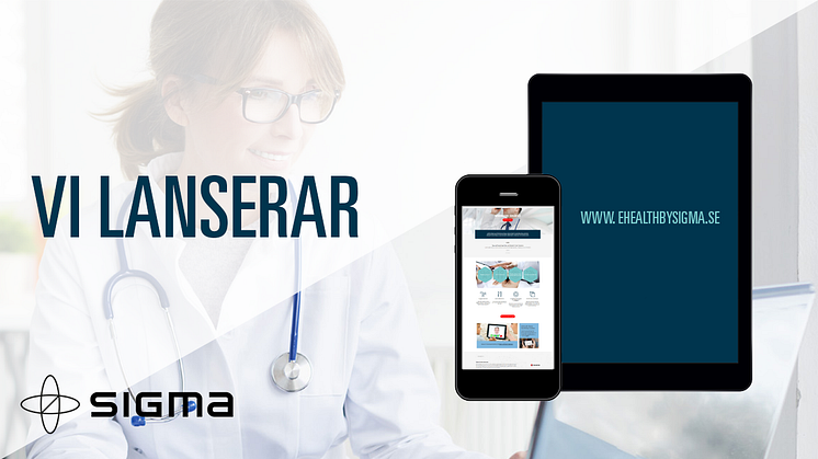 Sigma lanserar ehealthbysigma.se