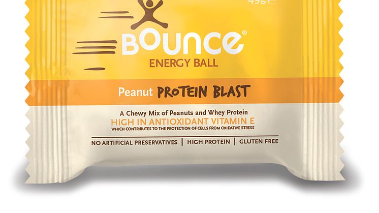 Bounce balls peanøtt protein 49 g