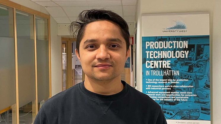 Pradip Aryal har utvecklat en ny avancerad simuleringsmodell som öppnar för nya användningsområden för gasmetallbågsprocesser. Foto: Privat.