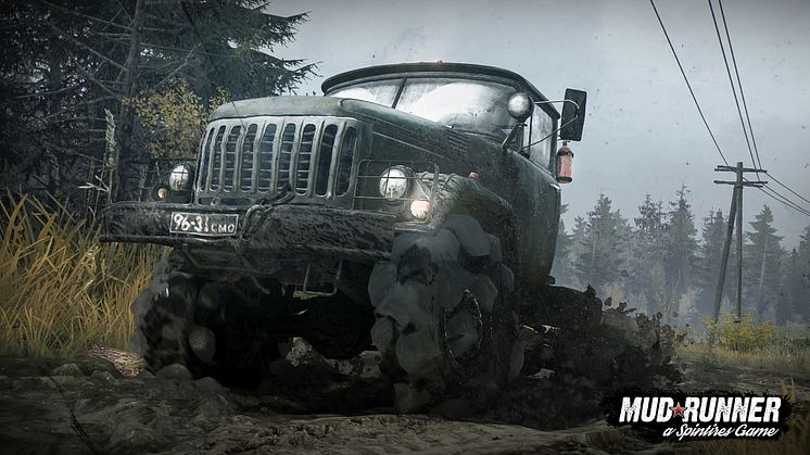 Spintires: MudRunner faces the elements in its Gameplay Video! 
