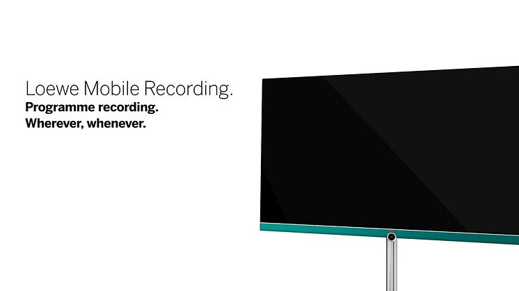 Det nye Loewe Connect UHD TV er det mest avancerede og fleksible TV, når det gælder harddiskoptagelse og TV-streaming