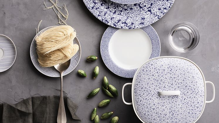 One of the highlights at Ambiente: Rosenthal Moon Cipango Blue. 