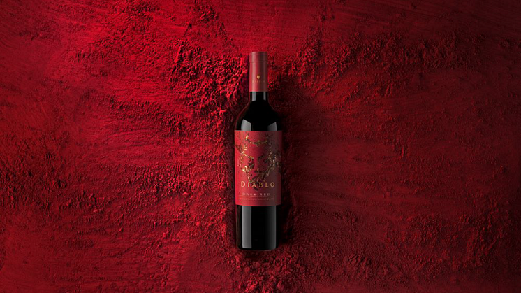 Nylanserat smakrikt rött vin - eldiga Diablo perfekt till sommarens grillmiddagar