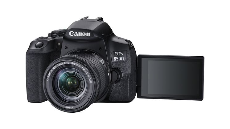 Canon EOS 850D  EF-S18-55mm F4-5.6ISSTM LCD OPEN BK FSL
