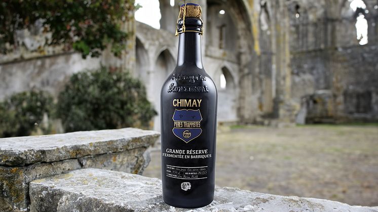 Chimay Blå lagrad på Calvadosfat i exklusivt släpp på Systembolaget.