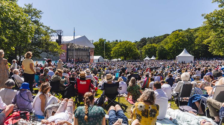 Göteborgs Symfoniker bjuder på hitkavalkad i Slottsskogen 6 juni