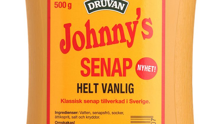 Johnny's lanserar en Helt Vanlig Senap!