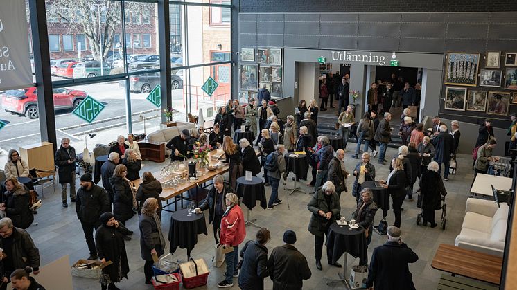 Den 18 mars var det invigning för Stockholms Auktionsverk Sickla.