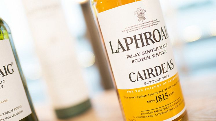 Laphroaig lanserar ny whisky för att hedra sina medlemmar